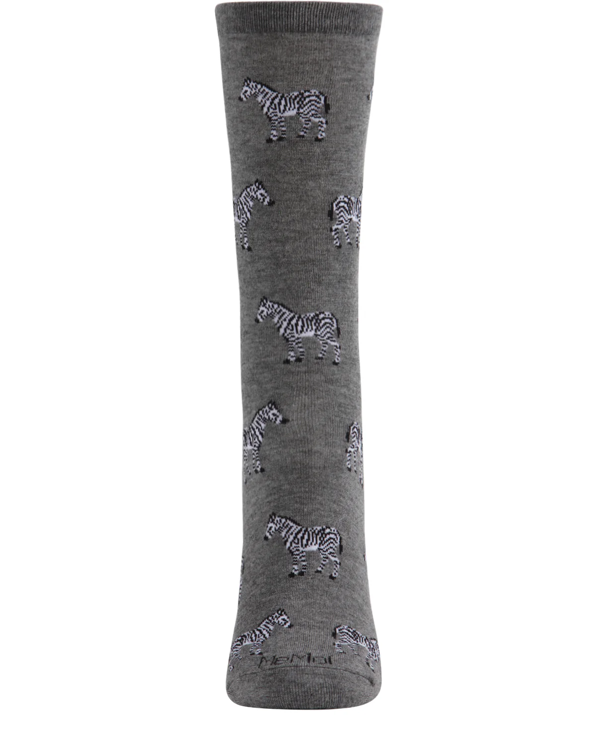 Zebras Bamboo Blend Crew Socks – Image 3