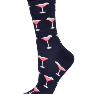 Cosmopolitan Bamboo Blend Crew Socks