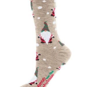 Gnome for the Holidays Crew Socks