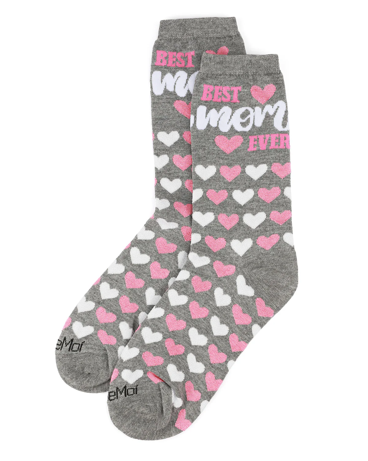 Best Mom Ever Bamboo Blend Crew Sock – Image 4