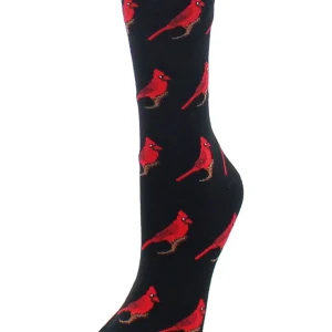 Cardinal Bamboo Blend Crew Sock