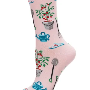 Growing Garden Bamboo Blend Crew Sock
