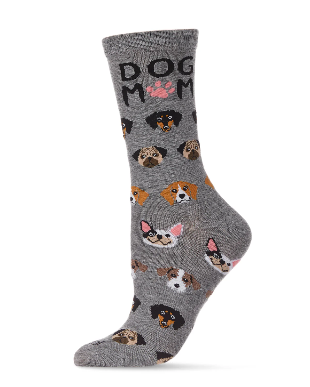 Dog Mom Frenzy Bamboo Blend Crew Sock – Image 4