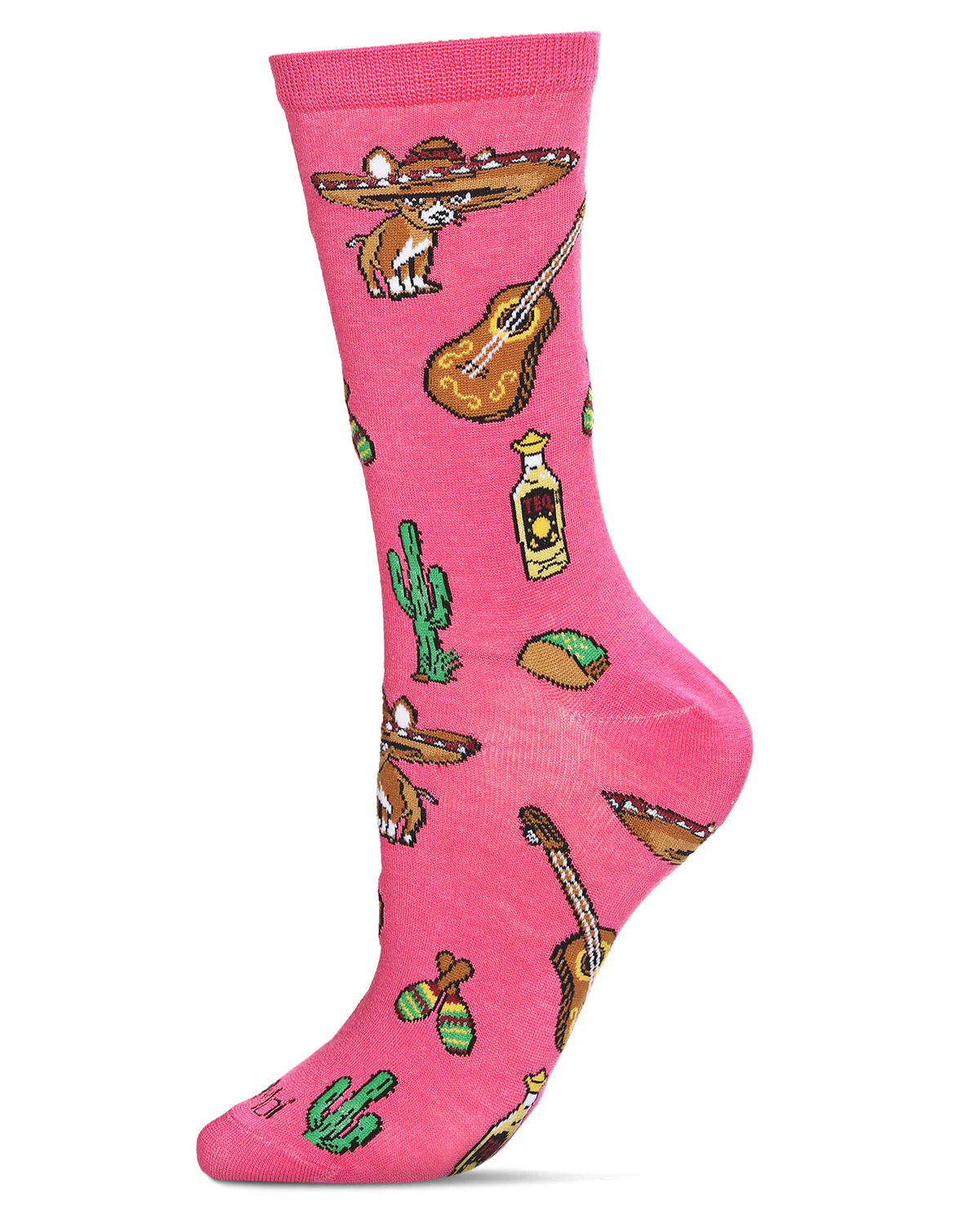 Fiesta Fun Bamboo Blend Crew Sock – Image 2