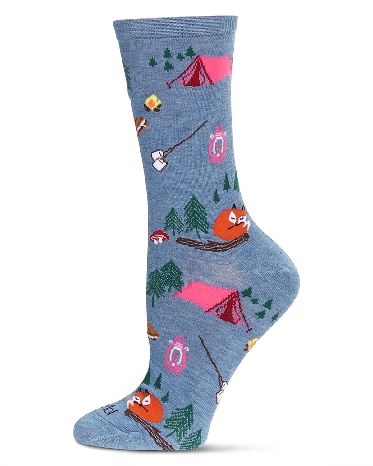 Women's Camping Trip Bamboo Crew Socks – Image 2