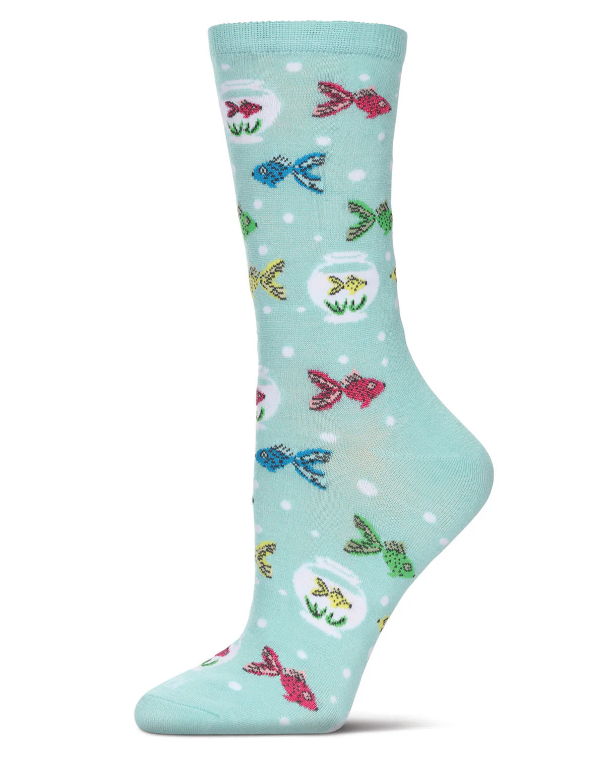 Women's Goldfish Rayon From Bamboo Crew Socks – Image 2