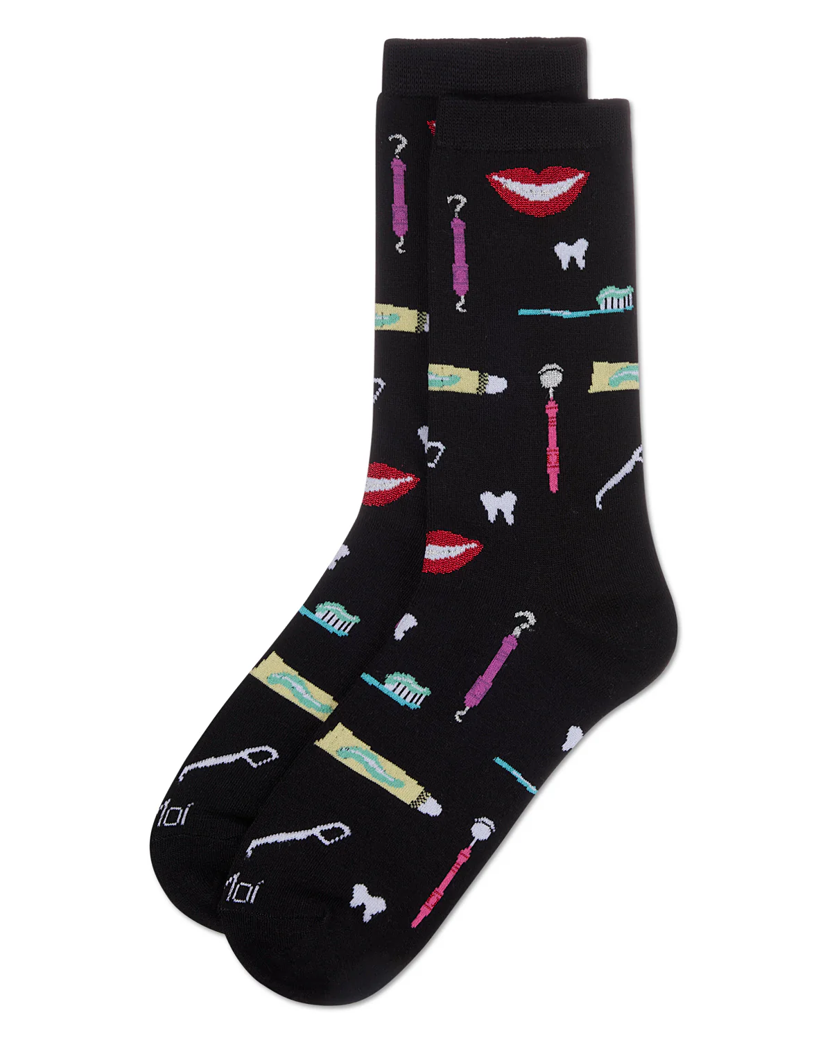 Women's Dentist Rayon From Bamboo Crew Socks – Image 4