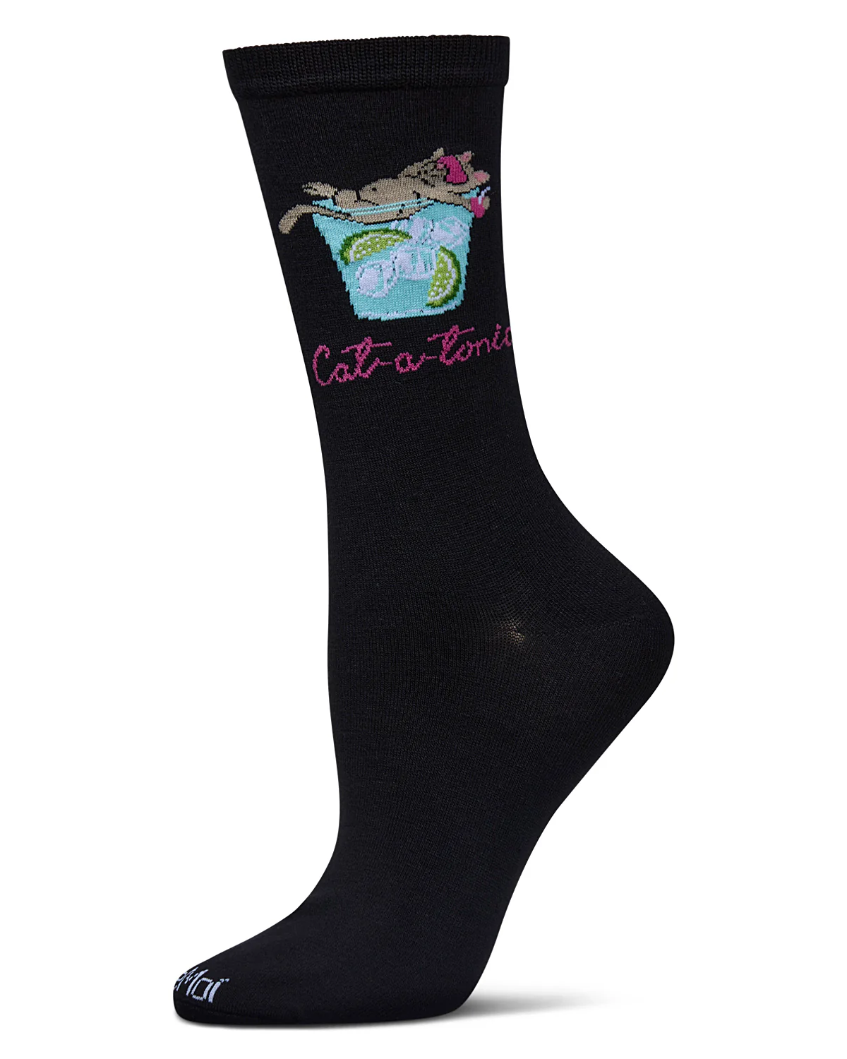 Women's Cat-a-Tonic Rayon From Bamboo Crew Socks