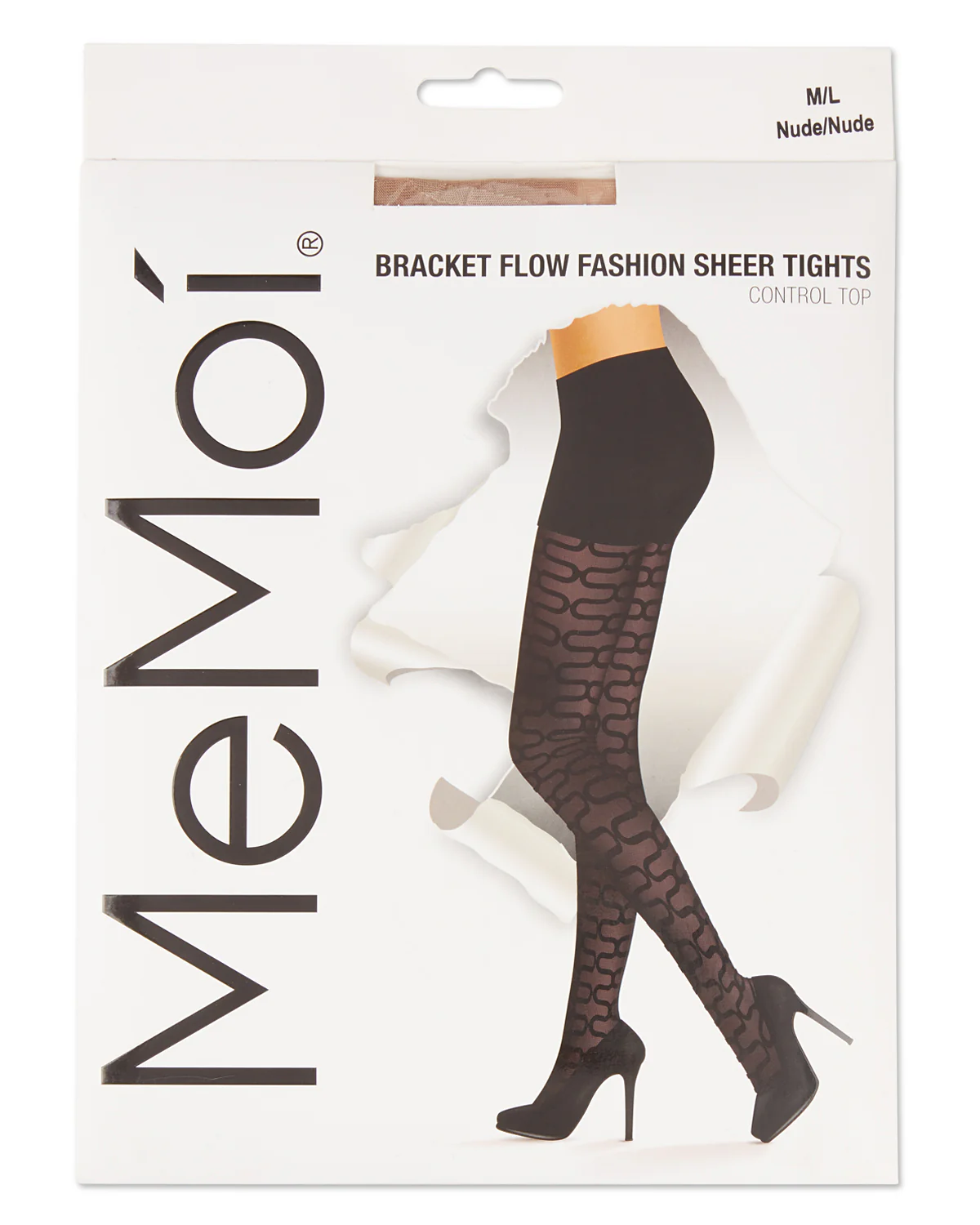 Bracket Flow Fashion Sheer Tights – Image 4