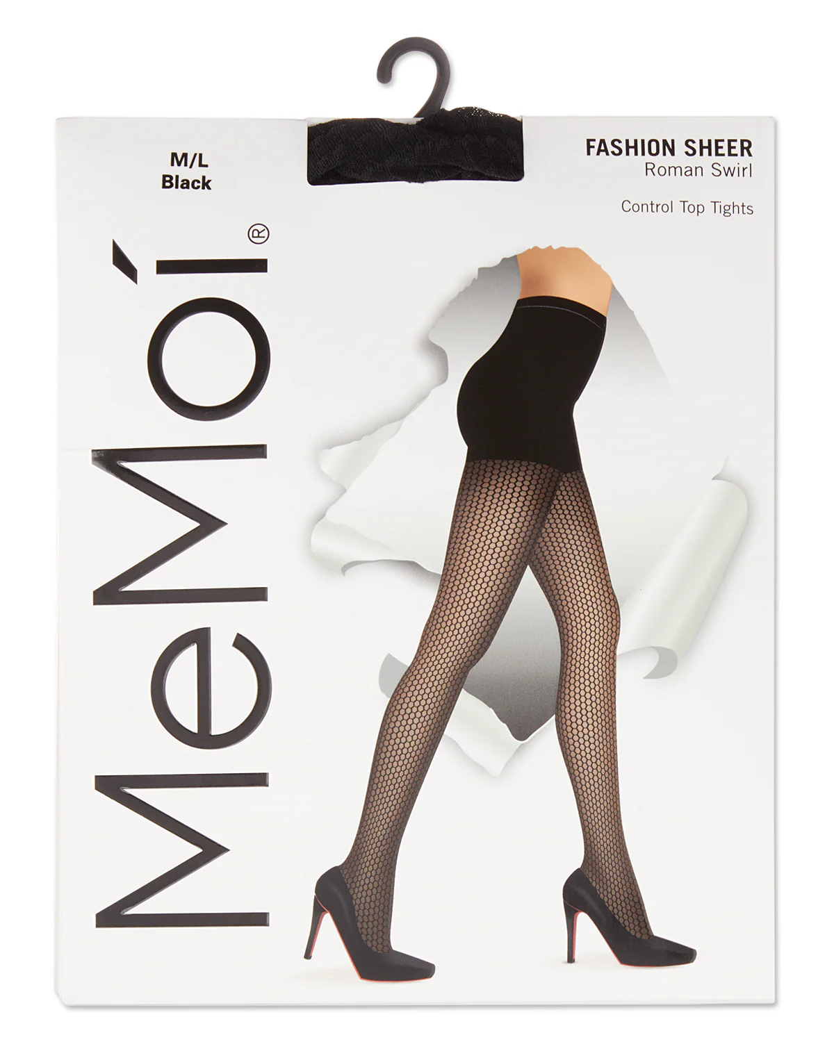 Miami Sheer Thick Net Honeycomb Tights – Image 3