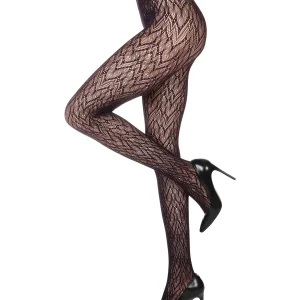 Women's Glacier Two Toned Nylon Net Tights