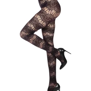Semi Botanic Two Toned Net Tights