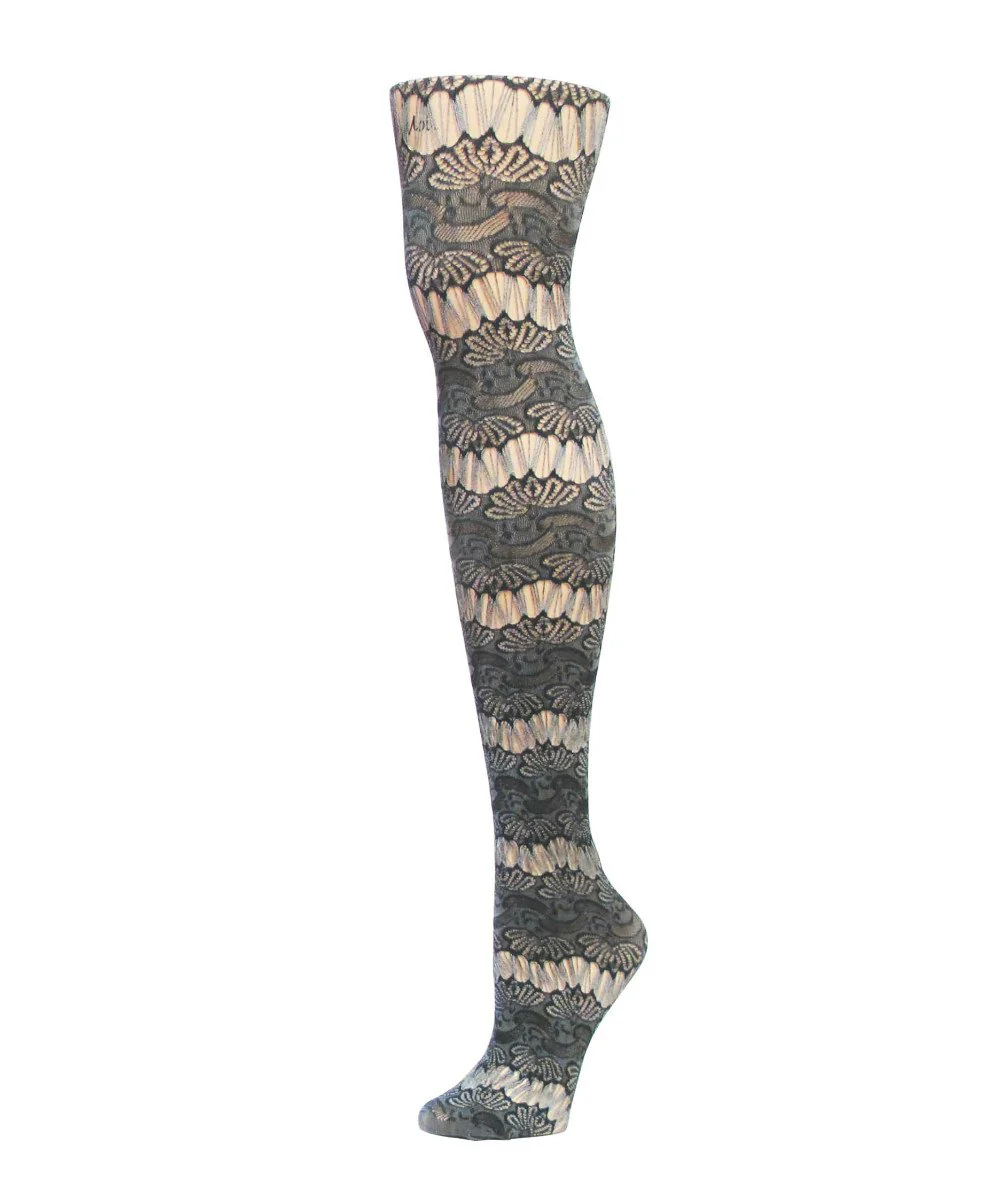 Semi Botanic Two Toned Net Tights – Image 5