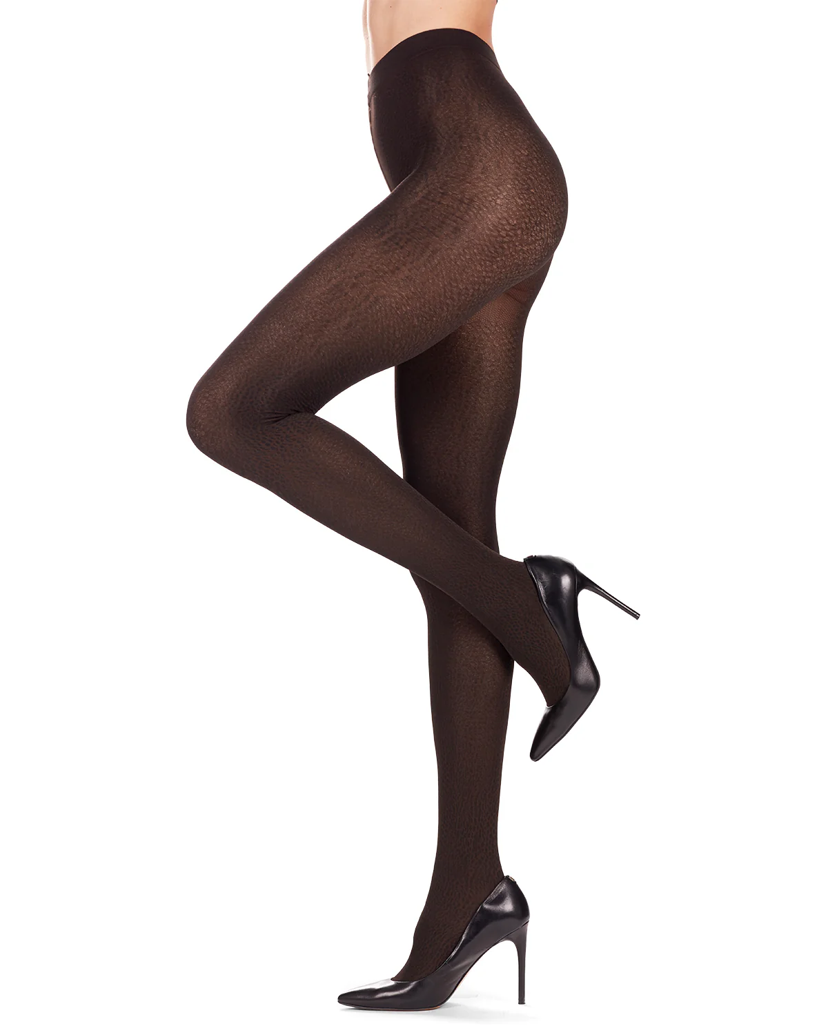 Upscale Snake Skin Opaque Tights – Image 5