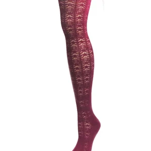 Expanded Crochet Cashmere Blend Tights