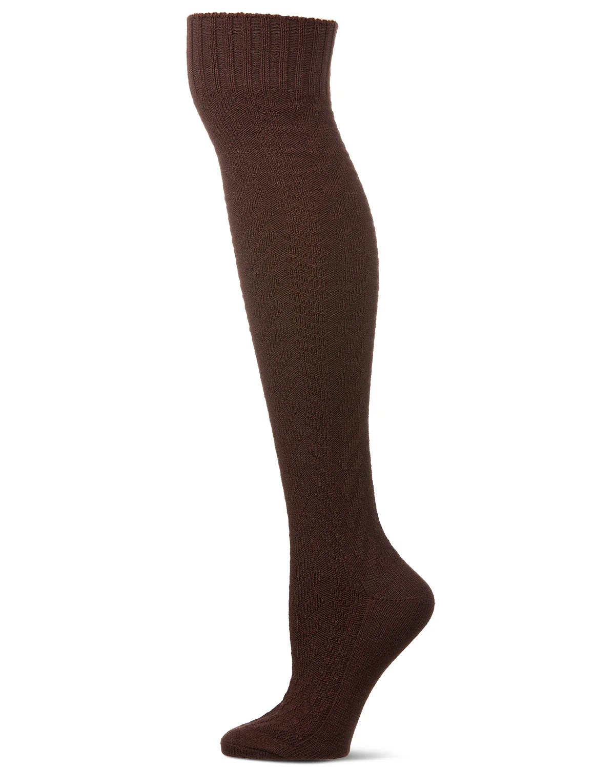 Women's Cable Deluxe Over the Knee Sock – Image 2