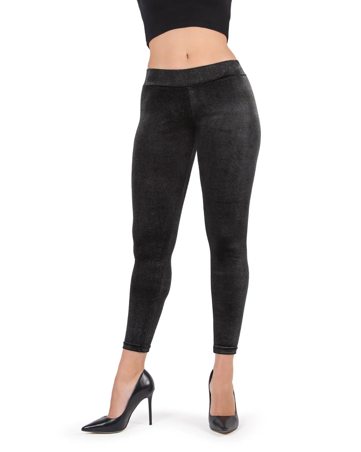 Women's Glam Rock Stretch Leggings – Image 3