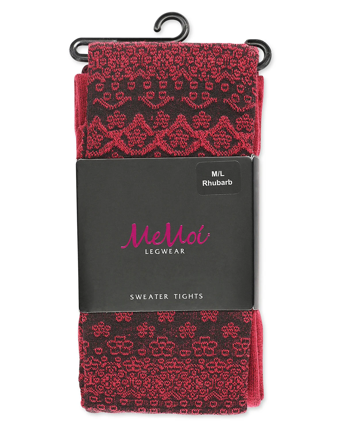 Fair Isle Frost Cotton Blend Sweater Tights – Image 6