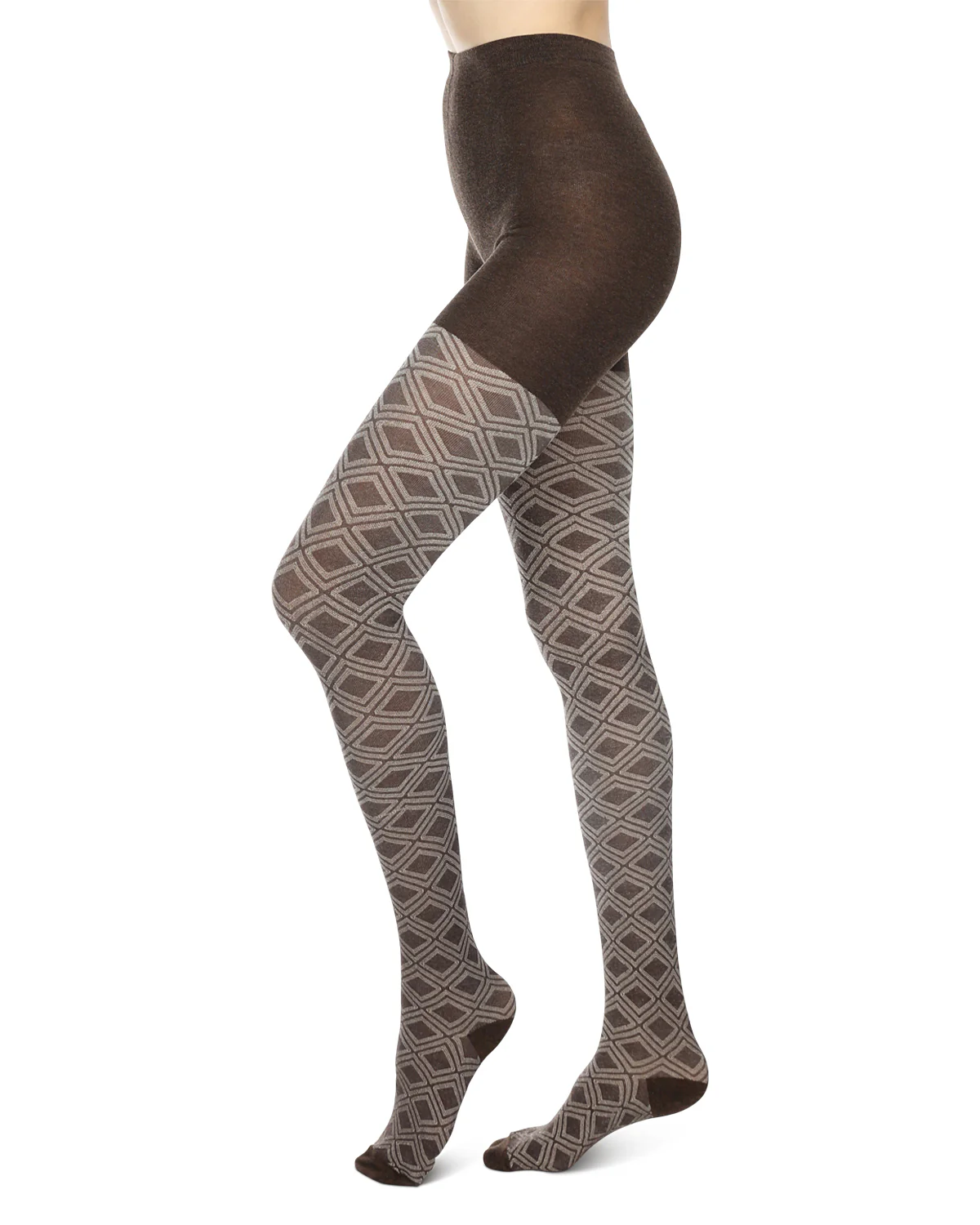 Diamond Daze Cotton Blend Sweater Tights – Image 4