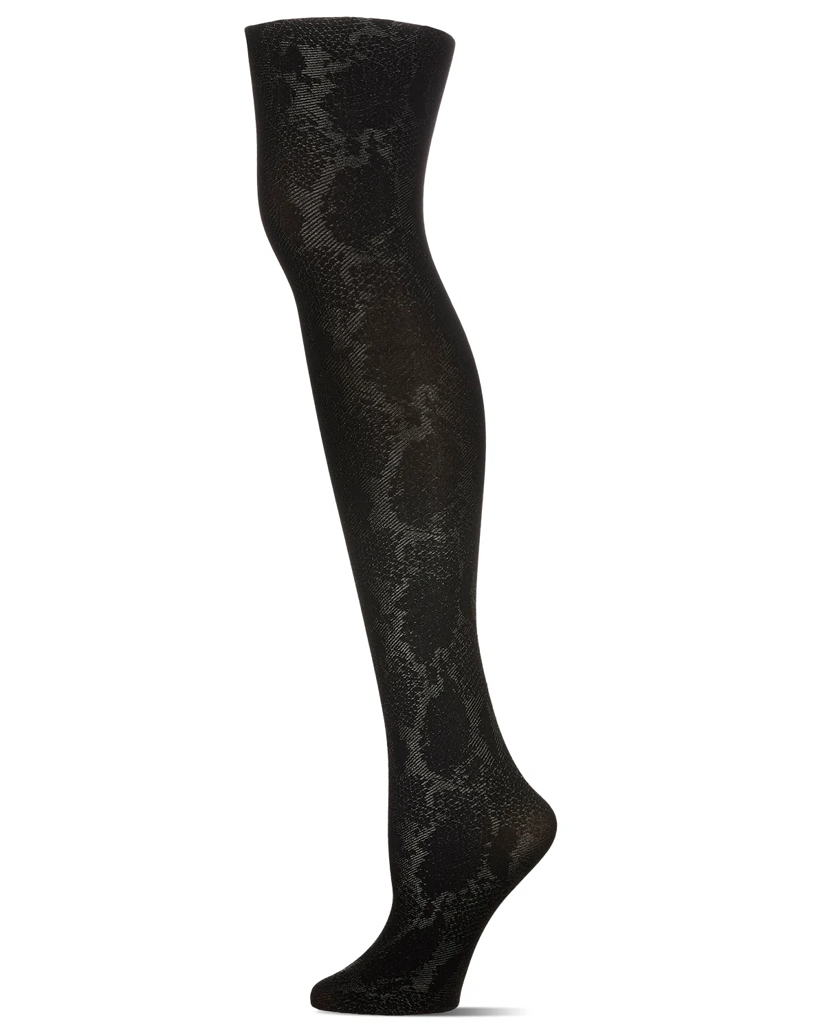 Women's Glitzy Python Opaque Nylon Tights