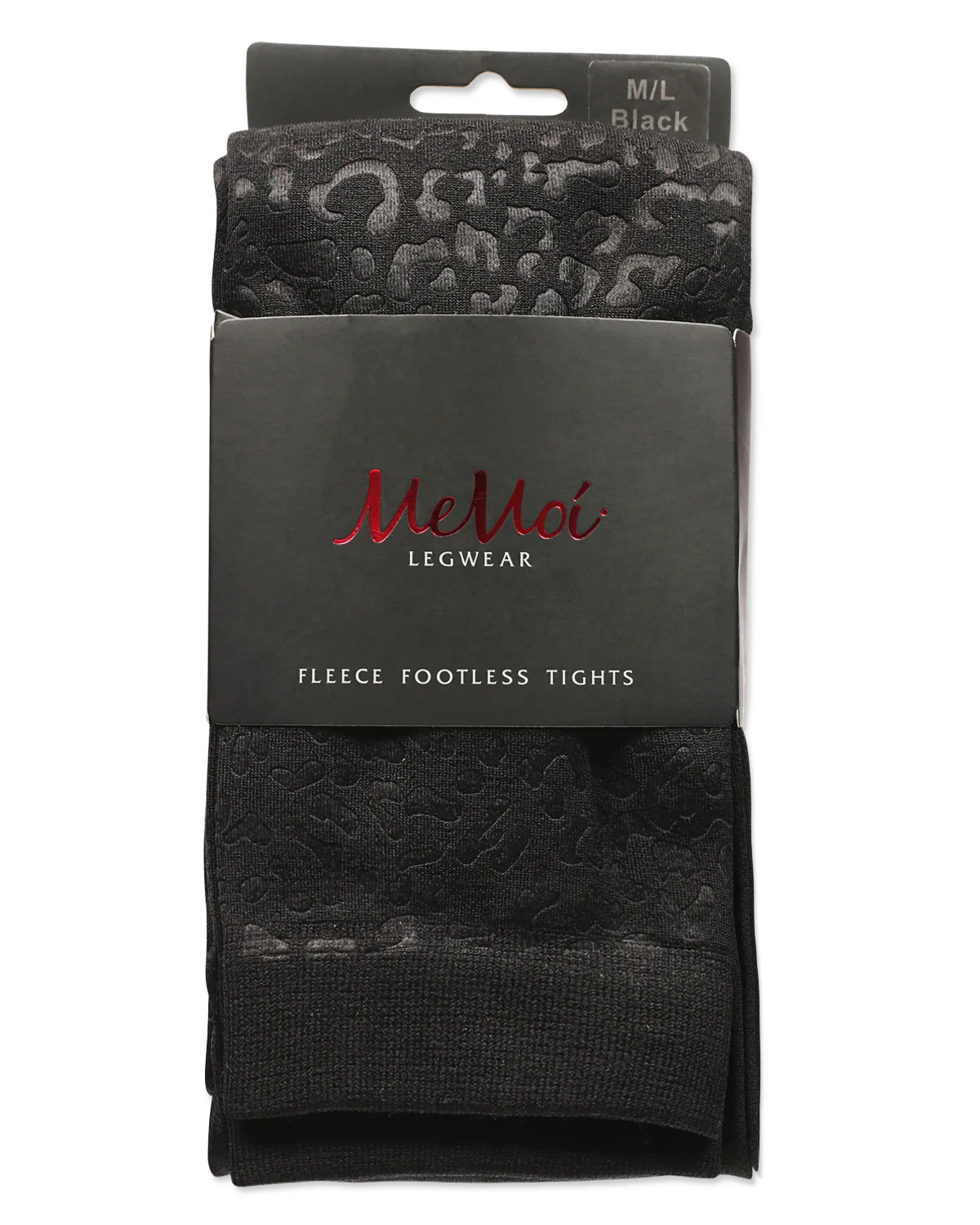 Women's Cheetah Fleece Lined Footless Winter Tights – Image 4