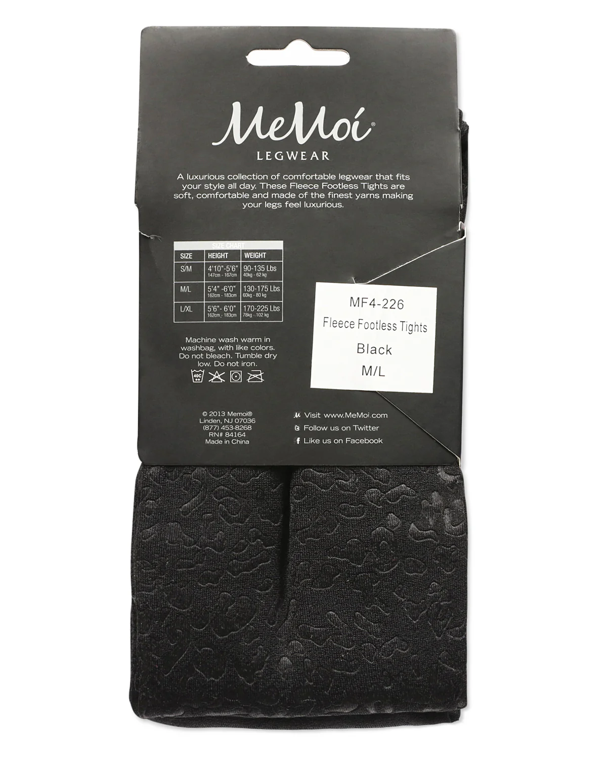 Women's Cheetah Fleece Lined Footless Winter Tights – Image 5