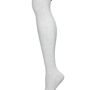 Clocking Cable Femme Over The Knee Warm Cotton Blend Socks