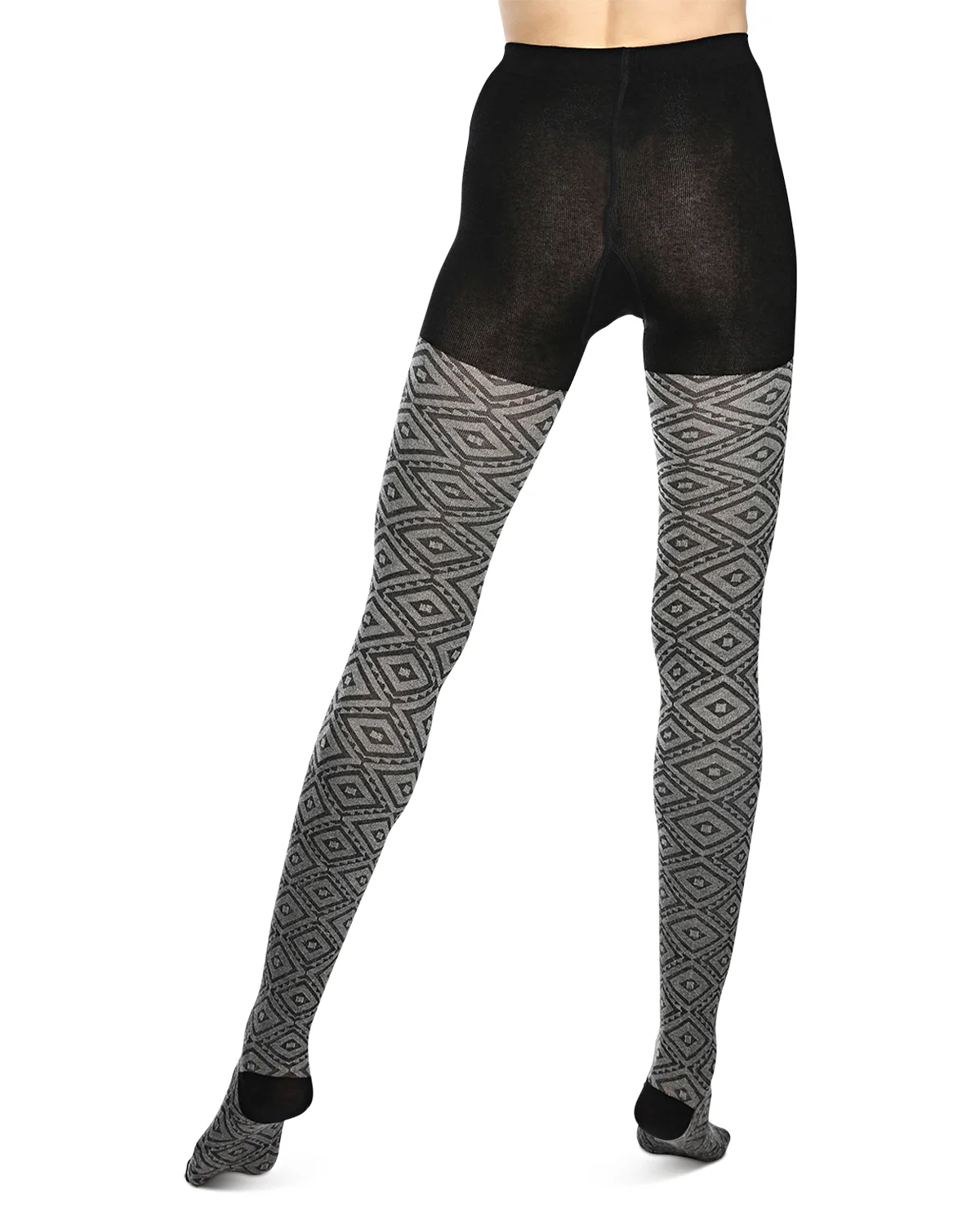 Diamond Cut Cotton Blend Sweater Tights – Image 8