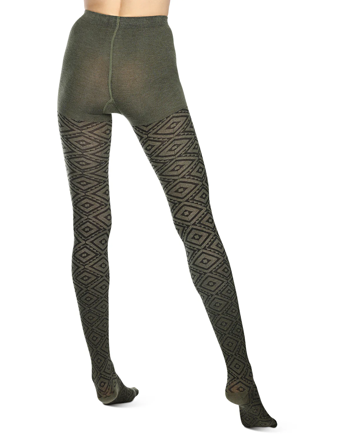 Diamond Cut Cotton Blend Sweater Tights – Image 9