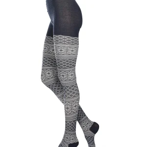 Traditional Geometric Lifestyle Sweater Tights