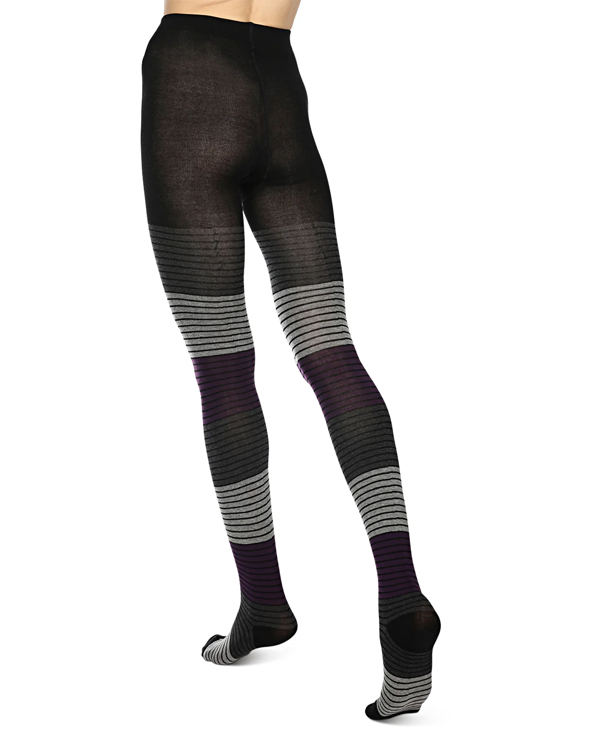 Gradient Stripes Sweater Tights – Image 6