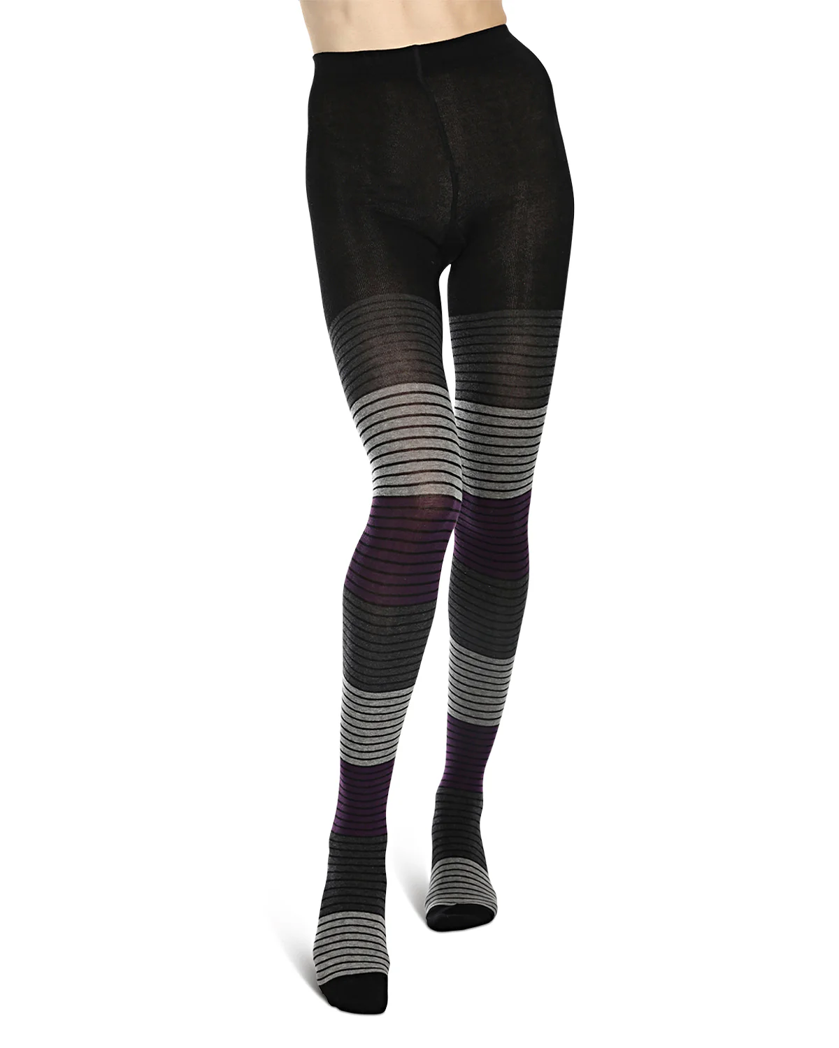 Gradient Stripes Sweater Tights – Image 8