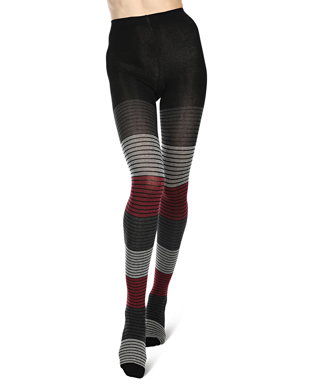 Gradient Stripes Sweater Tights – Image 9