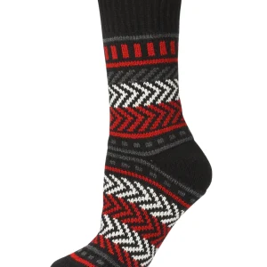 Zag Dash Chunky Knit Boot Socks