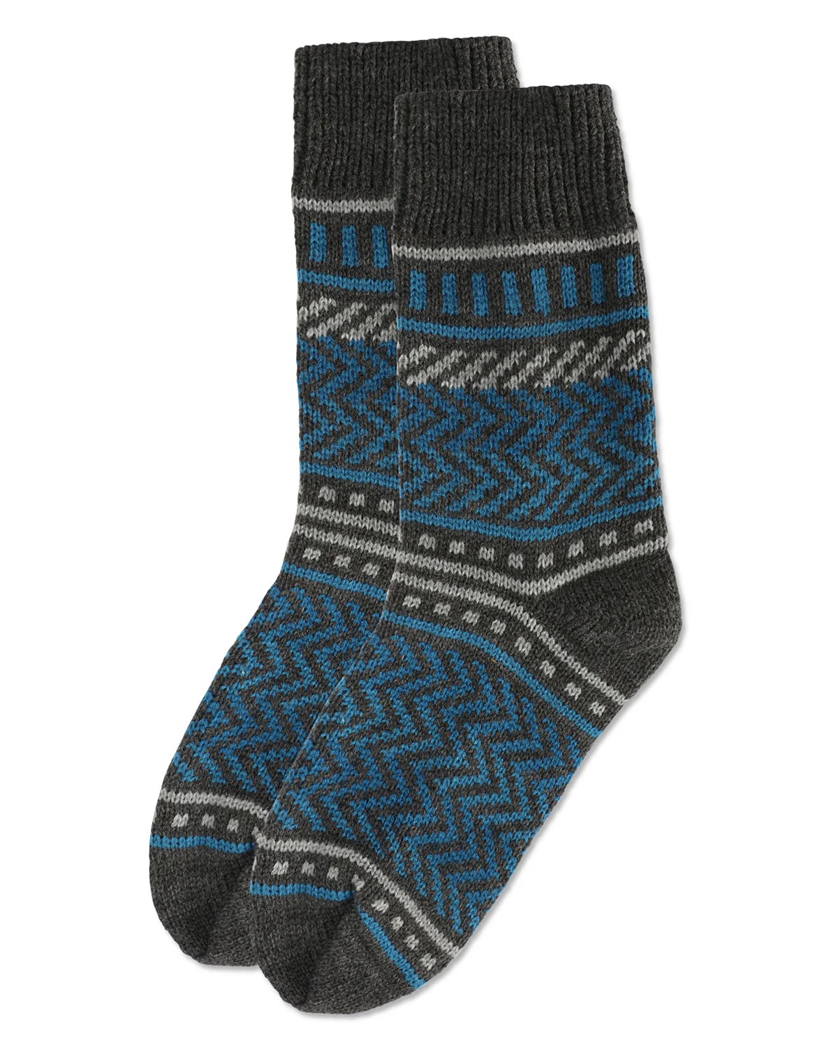 Zag Dash Chunky Knit Boot Socks – Image 5