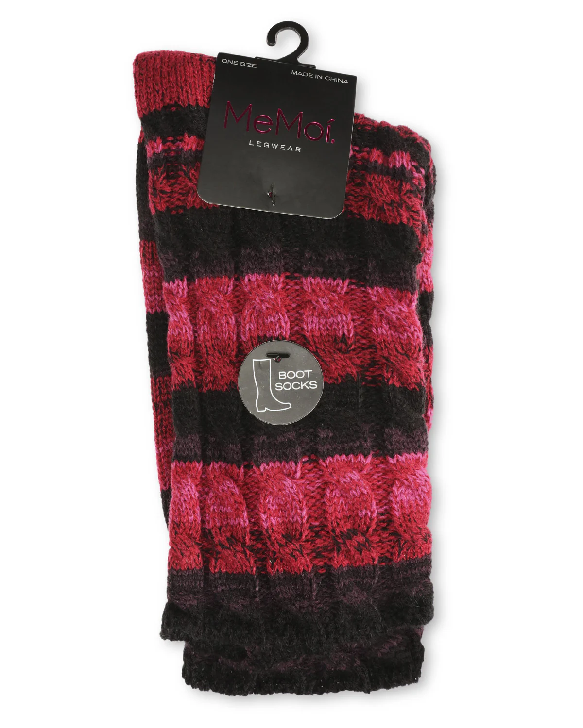 Static Tone Chunky Knit Boot Socks – Image 8