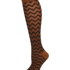 Zagtrast Two-Tone Cotton Blend Knee High Sock