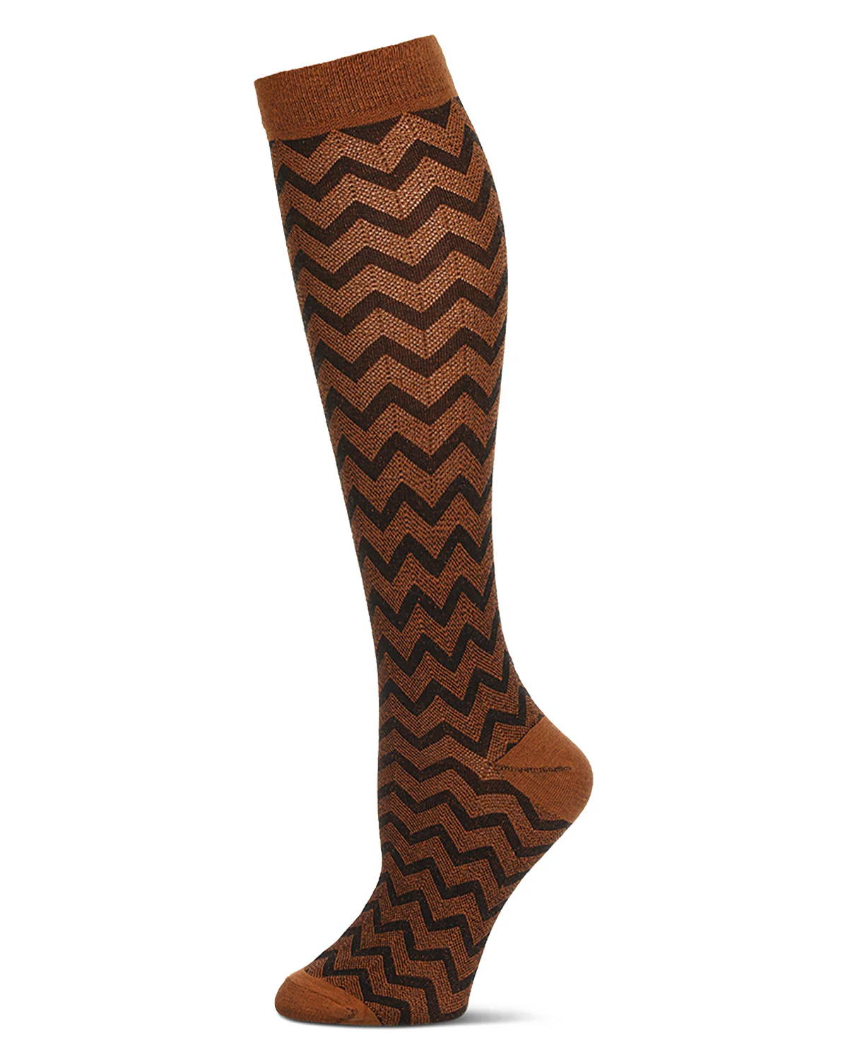 Zagtrast Two-Tone Cotton Blend Knee High Sock – Image 2