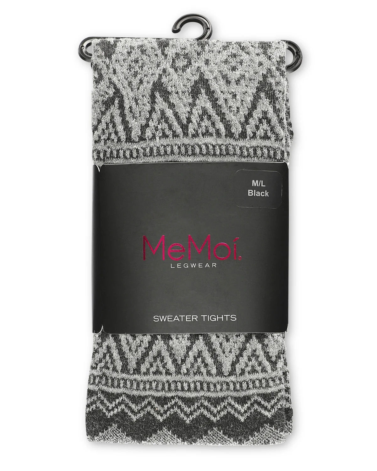 Diamond Fair Isle Patterned Cotton Blend Sweater Tights – Image 5