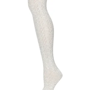 Braid Trails Cotton Blend Over The Knee Socks