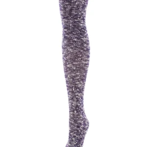 Women's Slub Cable Knit Over The Knee Socks