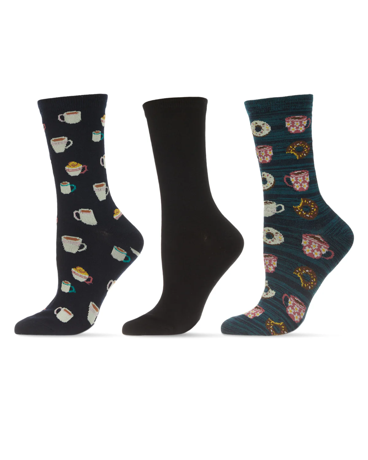 Donut Heaven Bamboo Blend Crew 3 Pair Pack – Image 6