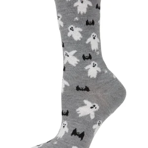 Flying Ghost & Fangtastic Bat Crew Socks