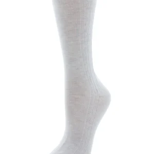 Women's Cashmere Blend Cable Knit Crew Socks