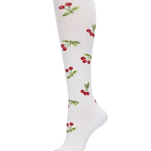 Women's Very Cherry Bamboo Blend 8-15mmHg Graduated Compression Socks