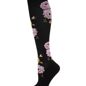 Women's In Bloom Bamboo Blend 8-15mmHg Graduated Compression Socks