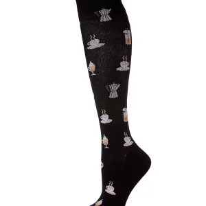 Women's Bon Café Bamboo Blend 8-15mmHg Graduated Compression Socks