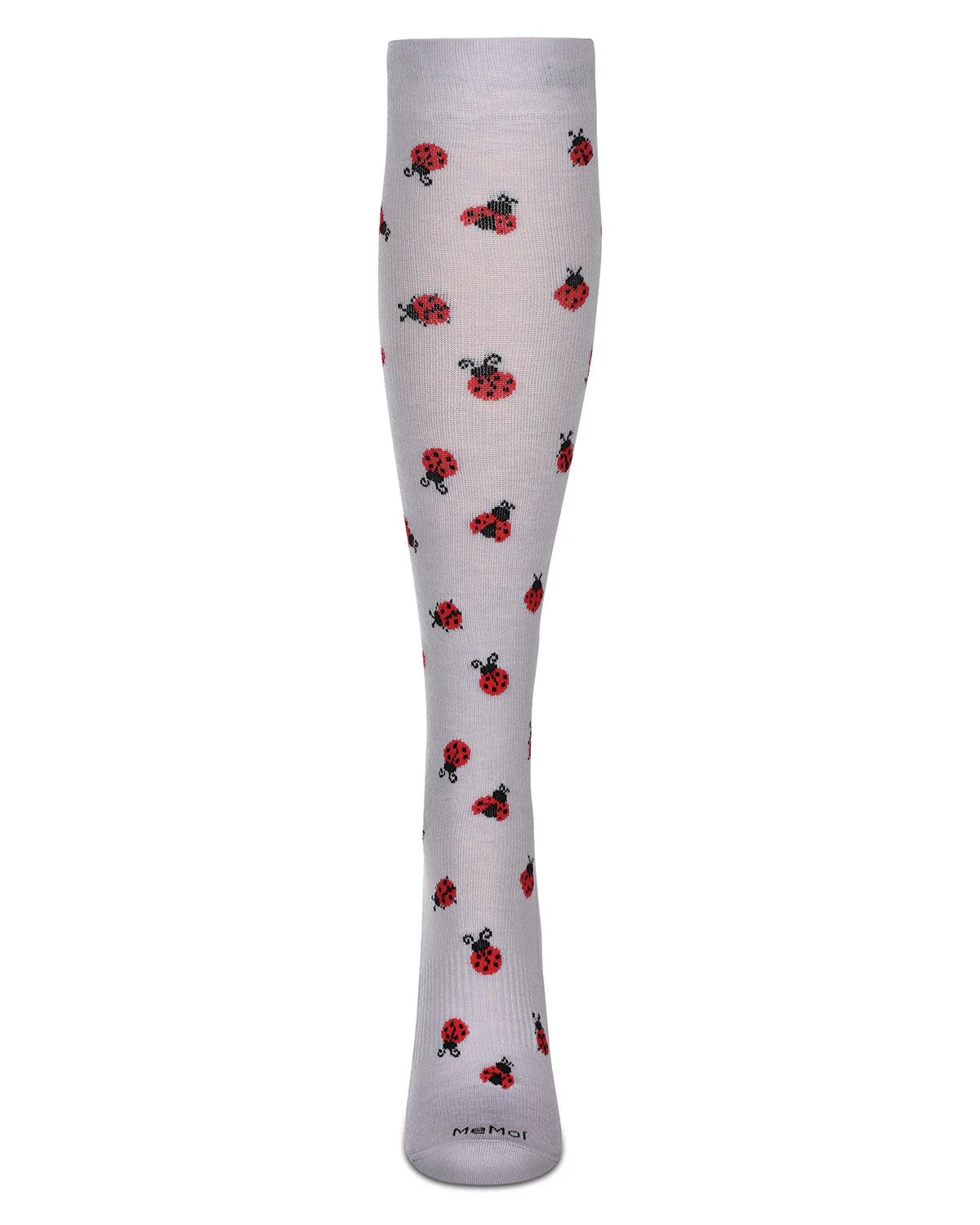 Women's Ladybugs Bamboo Blend 8-15mmHg Graduated Compression Socks – Image 3
