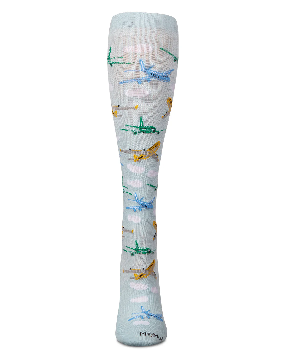 Airplanes 8-15 mmHg Graduated Bamboo Compression Socks – Image 3