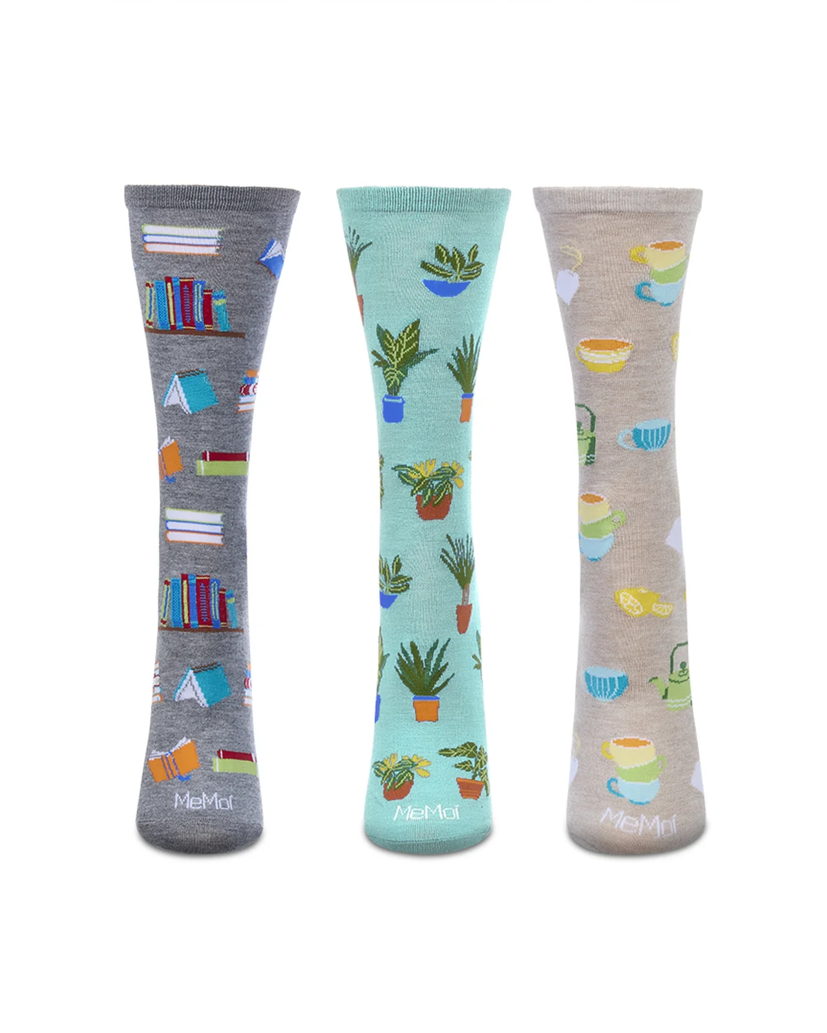 Booktrovert 3 Pack Gift Set Crew Socks – Image 4